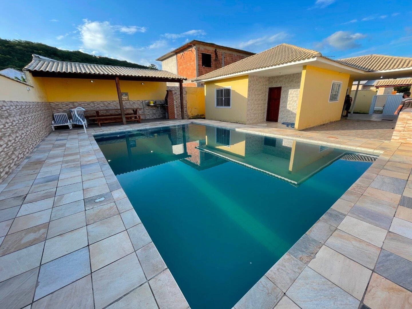 Casa com 2 Dorms. sendo 1 suíte - Canellas City, Iguaba Grande/RJ