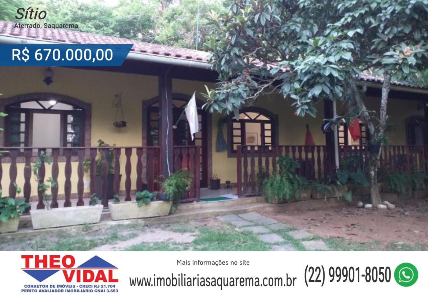 sítio em Aterrado, Saquarema