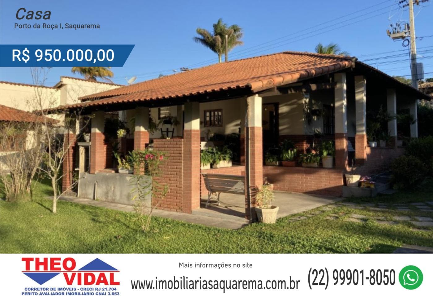 casa em Porto da Roça I, Saquarema