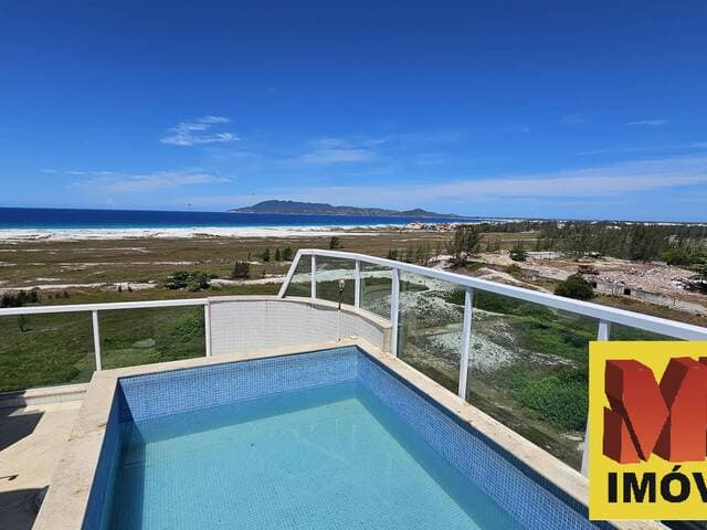 Cobertura Duplex 4 quartos com vista para o mar de Cabo Frio